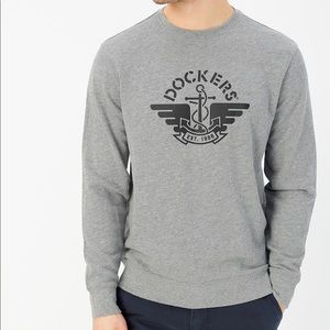 Dockers Crewneck Sweatshirt 1986 Logo printed L